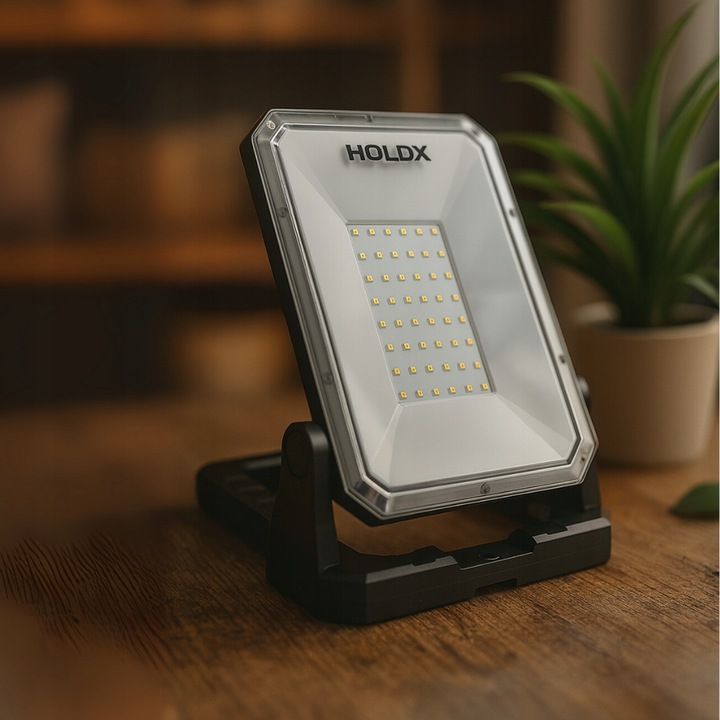 LAMPA ROBOCZA HALOGEN LED DO DEWALT Z USB 6500K PRZENOŚNA BUDOWLANA