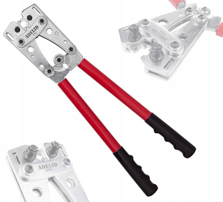 ZACISKARKA PRASKA DO KABLI TULEJEK KOŃCÓWEK 6-50