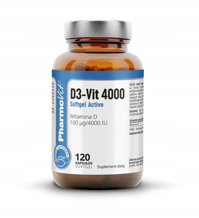 PHARMOVIT D3-VIT 4000IU SOFTGEL ACTIVE 120 KAPS