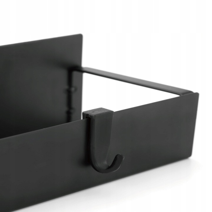 ZESTAW 2x Półka magnetyczna na lodówkę, pralkę + haczyki