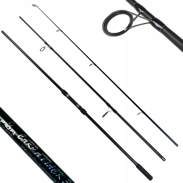 WĘDKA KARPIOWA Karpiówka CARP ATTACK 3,5lbs 3,6m