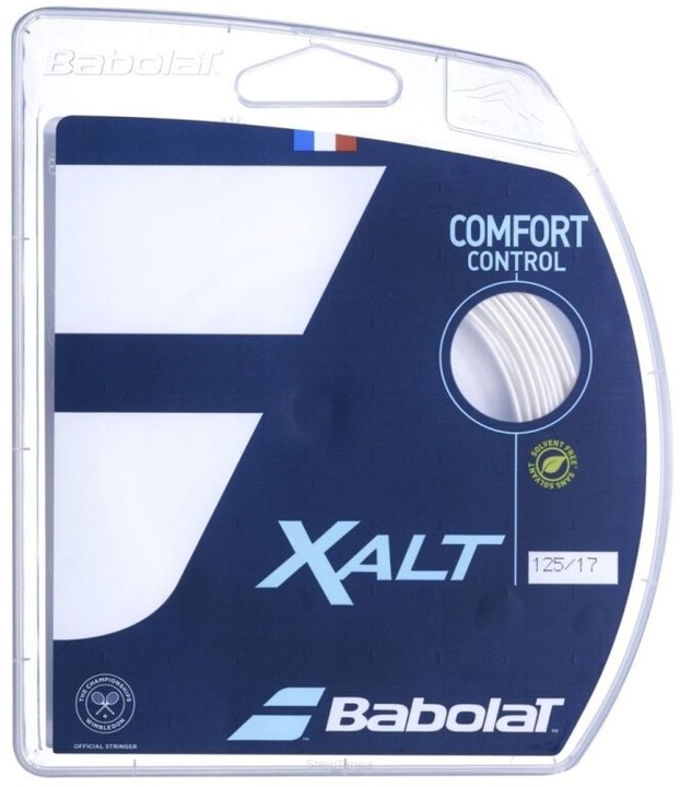 Naciąg tenisowy Babolat Xalt set. 12 m. white 1,25 mm
