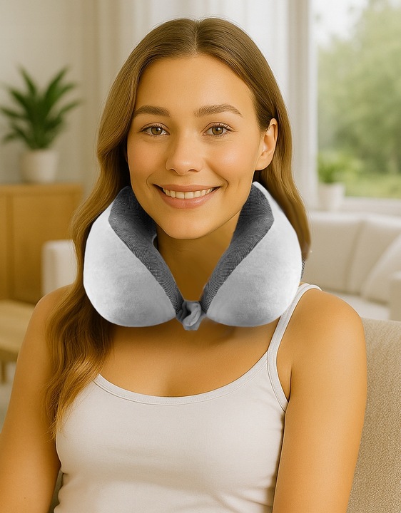 PODUSZKA PODRÓŻNA TURYSTYCZNA NA SZYJĘ ZAGŁÓWEK DO SAMOCHODU MEMORY