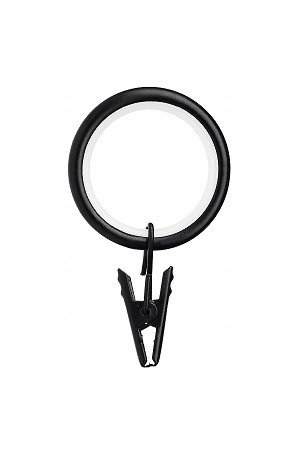 NOWOCZESNY KARNISZ POJEDYNCZY SIMPLE CICHE KÓŁKA 19mm / 300cm CZARNY