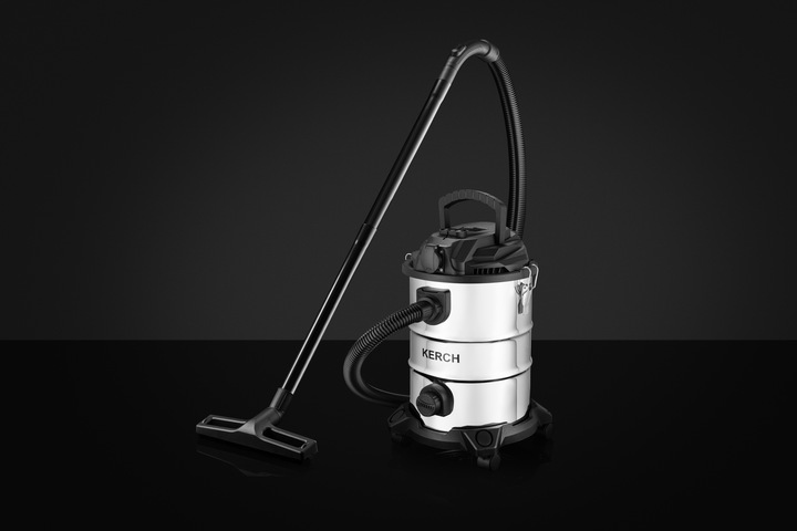 ODKURZACZ PRZEMYSŁOWY BEZWORKOWY MOKRO SUCHO POPIÓŁ GIPS KERCH TYTAN