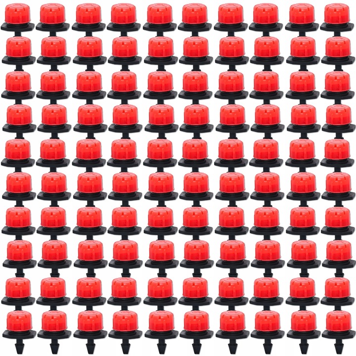KROPLOWNIK EMITER NAWADNIANIA Z KOMPENSACJĄ 100SZT DO NAWADNIANIA PODLEWANI
