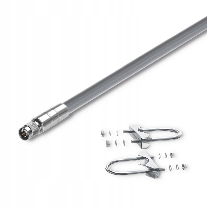 Qoltec Antena LoRa 5.8 dBi do IoT bramki stabilny sygnał zewnętrzna