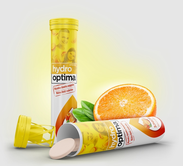 HYDROOPTIMA Junior Elektrolity 2 x 20 tabletek mus