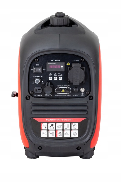 Agregat prądotwórczy generator INWERTOROWY 2400W 230V 12V AVR miedź