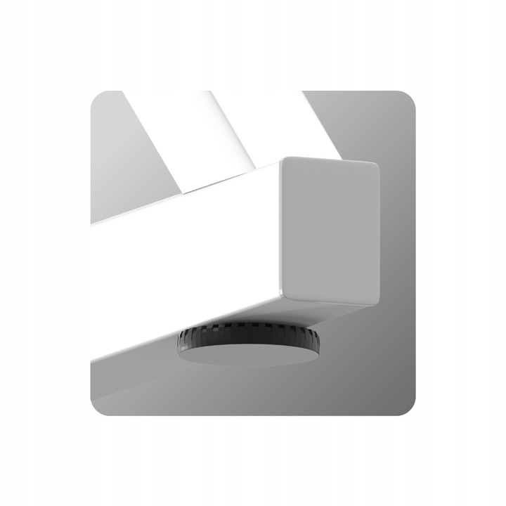 Biurko Gamingowe RGB Stolik Biurowy Gracza LED z Pilotem Carbon Huzaro