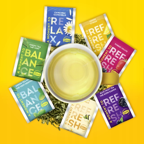 Herbata LIPTON Variety Pack, zielona ekspresowa zestaw, 180 kopert