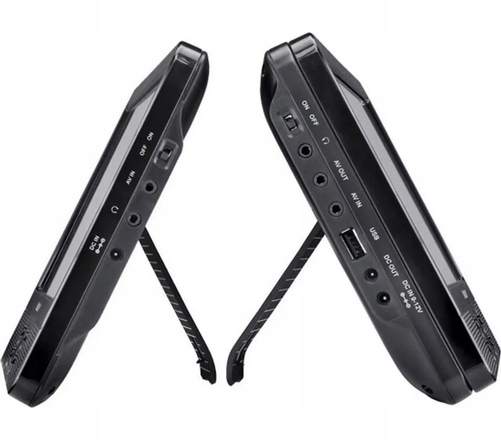 SILVERCREST SPDVD 1 A1 Monitory w zagłówkach przenośne zestaw USB DVD