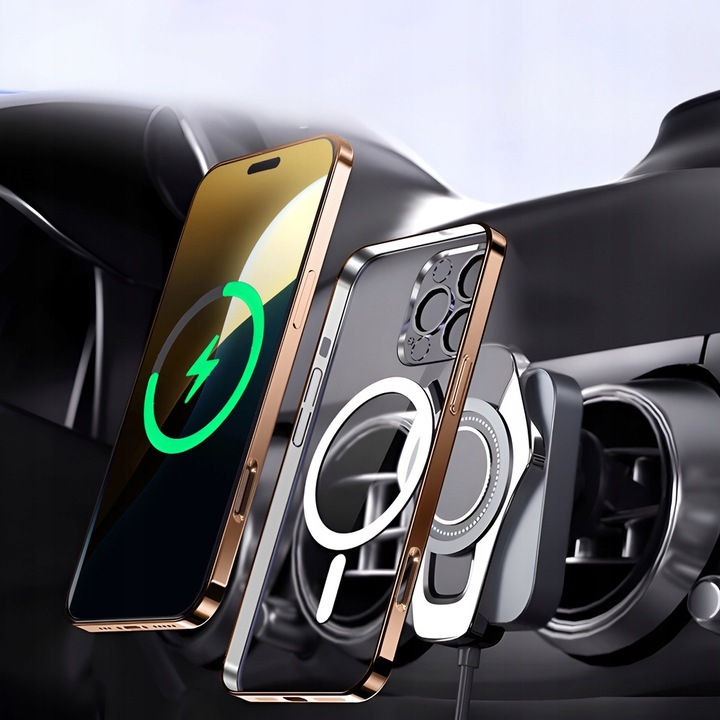 ETUI DO IPHONE 16 PRO DO MAGSAFE OCHRONA APARATU PUSTYNNY TYTAN + SZKŁO 9H