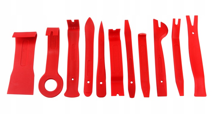 ZESTAW ŚCIĄGACZY DO TAPICERKI 11el.