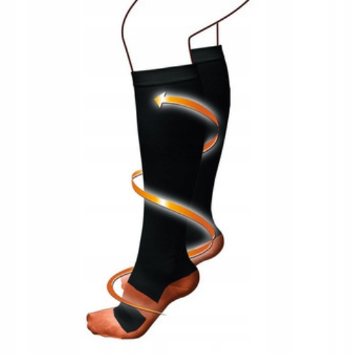 3X PODKOLANÓWKI PRZECIWŻYLAKOWE UCISKOWE NA ŻYLAKI SKARPETY SKARPETKI 39-44