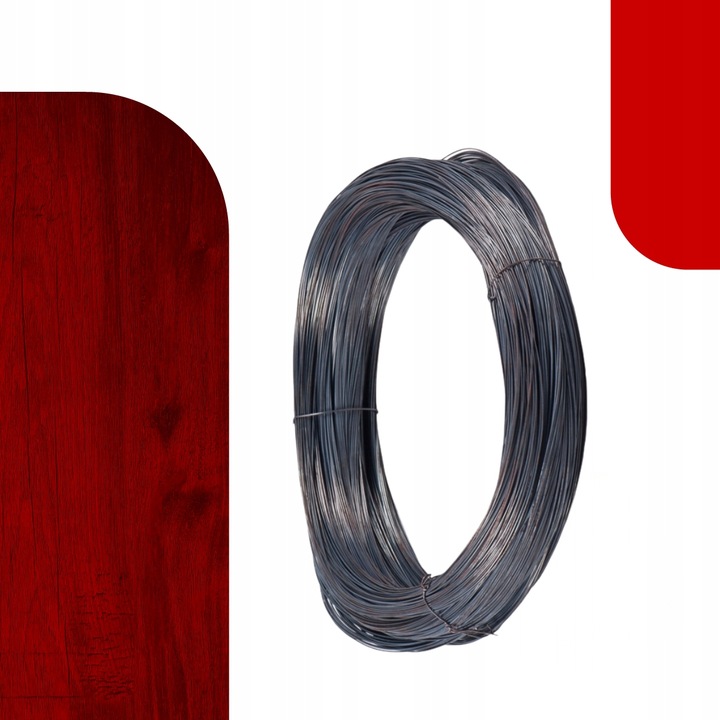 DRUT WIĄZAŁKOWY ZBROJENIA WIĄZANIA fi 1.2 550m 5kg