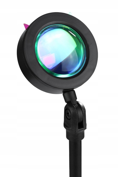 LAMPA NASTROJOWA PROJEKTOR IMITACJA ZACHODU SŁOŃCA