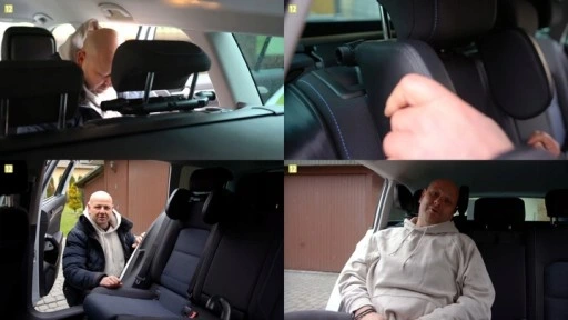 ZAGŁÓWEK PODUSZKA NA GŁOWE DO SAMOCHODU UCHWYT TEL