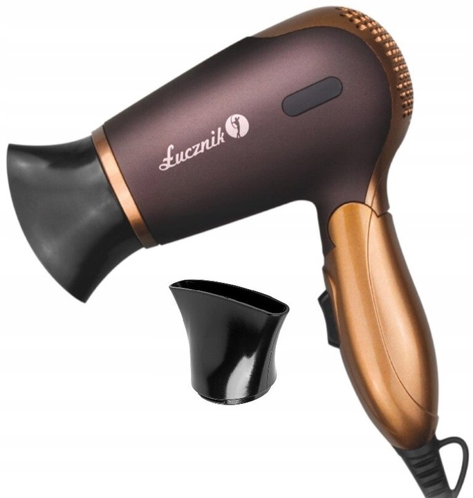 SUSZARKA DO WŁOSÓW MAŁA SKŁADANA LEKKA TURYSTYCZNA PODRÓŻNA MOCNA