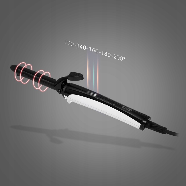 Lokówka do Włosów Długich Krótkich CERAMICZNA STOŻKOWA LOKI First