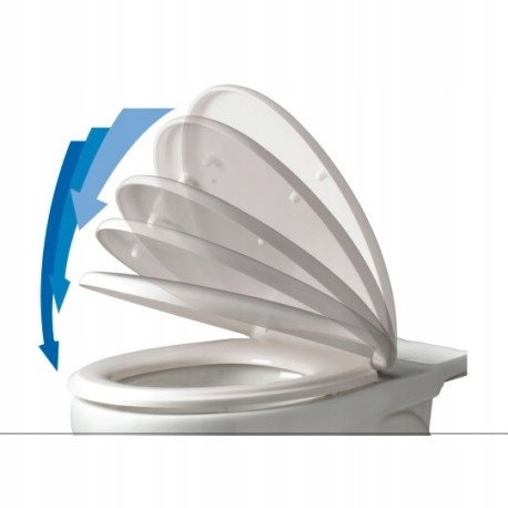 Deska sedesowa do Gap Roca biały duroplast