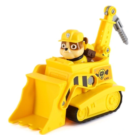 PSI PATROL RUBBLE FIGURKA POJAZD SPYCHACZ BULDOŻER