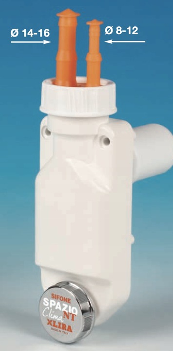 Syfon do zmywarek pralek klimatyzacji kotłów z możliwością inspekcji