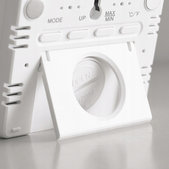 Termometr Pokojowy Stacja Pogody Higrometr Wewnętrzny Dokładny Budzik