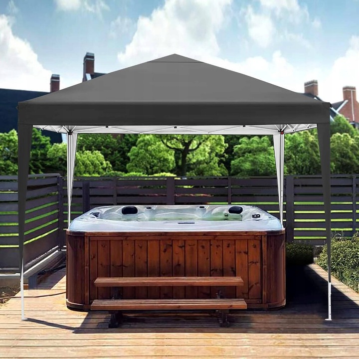 PAWILON OGRODOWY AUTOMATYCZNY NAMIOT HANDLOWY 3x3 m EKSPRESOWY 4