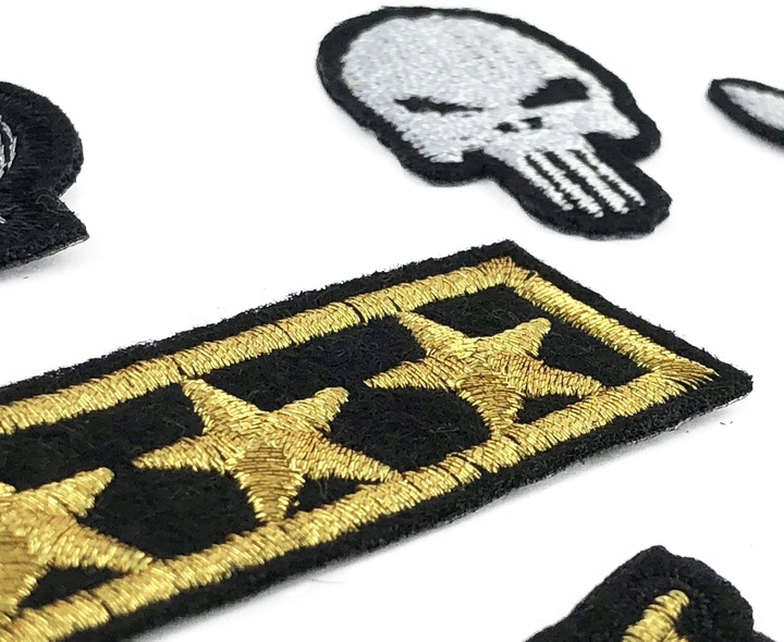 APLIKACJA TERMO naprasowanki naszywki aplikacje ZESTAW 20 naszywek