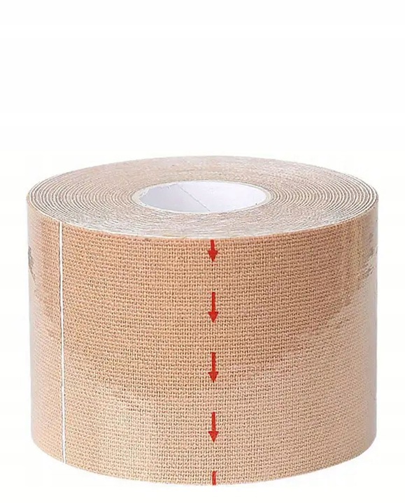 TAŚMA MODELUJĄCA UNOSZĄCA BIUST PUSH UP TAPE 5M DEKOLT ORYGINALNA BOOB BEŻ