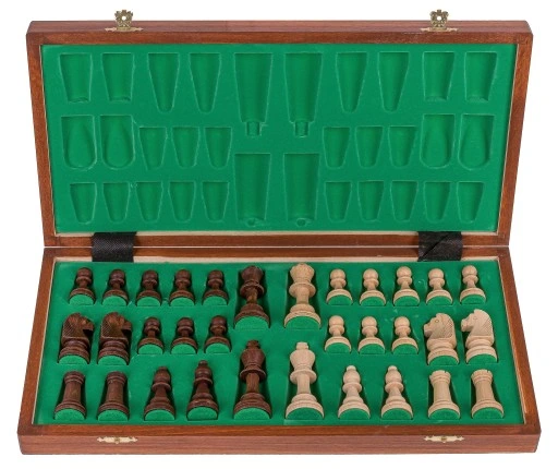 SQUARE - Szachy drewniane JOWISZ - 40 x 40 cm