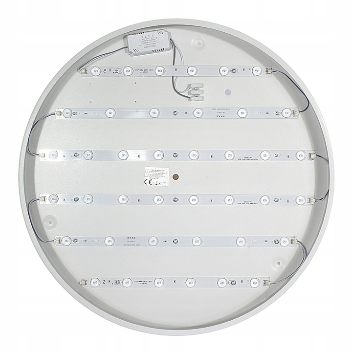 Plafon Natynkowy LED 50cm Okrągły Biały 50W 4000K 4250lm Nowoczesny