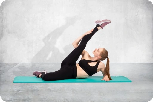 DUŻA MATA DO ĆWICZEŃ JOGI YOGA FITNESS GRUBA 1,5cm