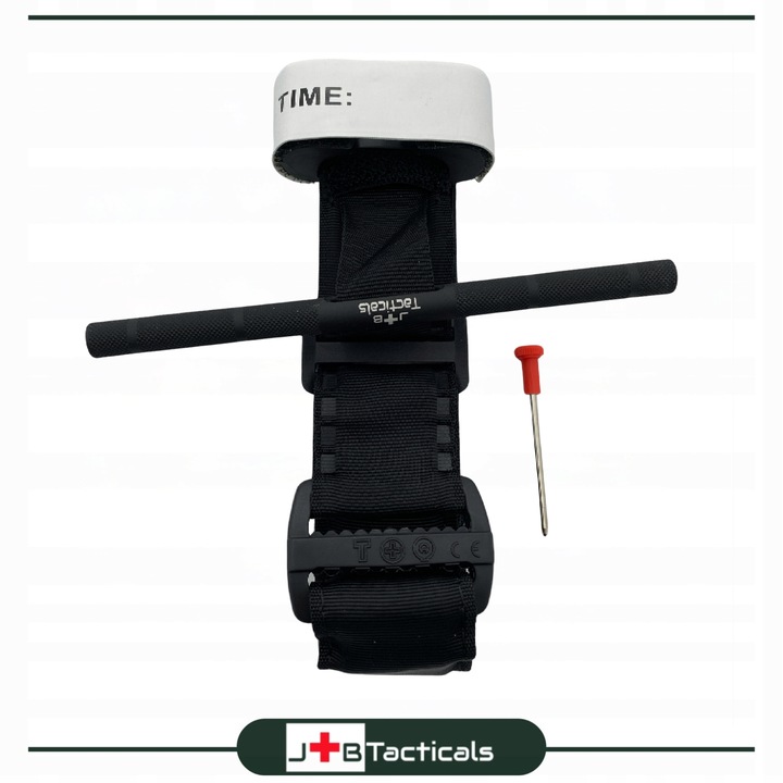 JB Tacticals Staza taktyczna opaska uciskowa z metalowym krępulcem PEN CAT