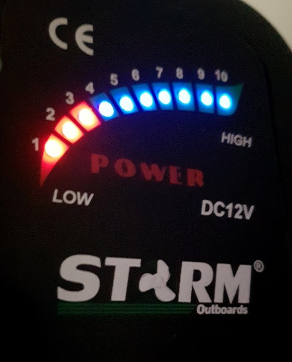SILNIK ELEKTRYCZNY do łodzi pontonu 55 12V STORM