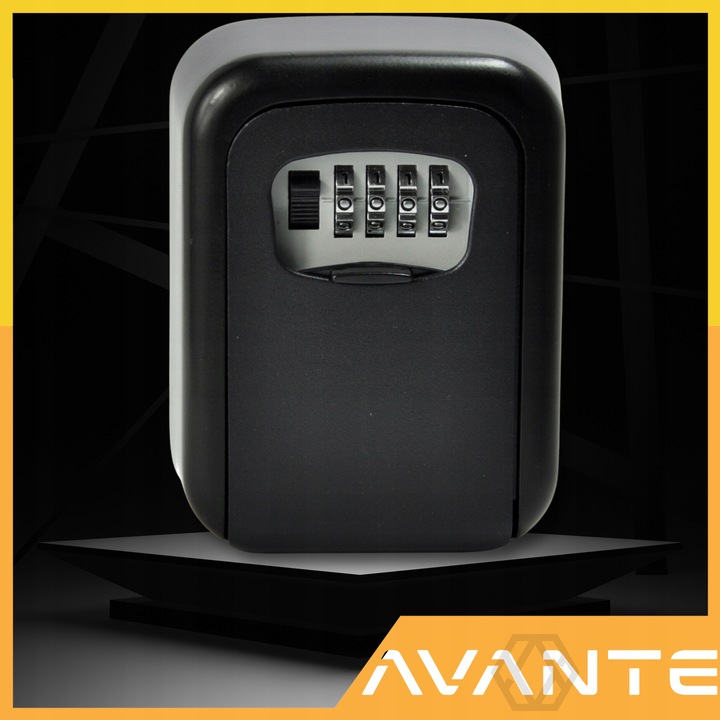 METALOWY SEJF ŚCIENNY NA KLUCZE SKRZYNKA SZAFKA SCHOWEK KASETKA Booking bnb