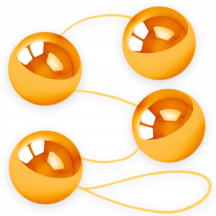 4 Duże Wibrujące Kulki Gejszy, Kuleczki Orgazmowe