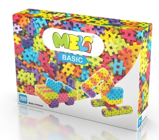 Klocki Konstrukcyjne Meli Basic 300 sztuk+ PREZENT