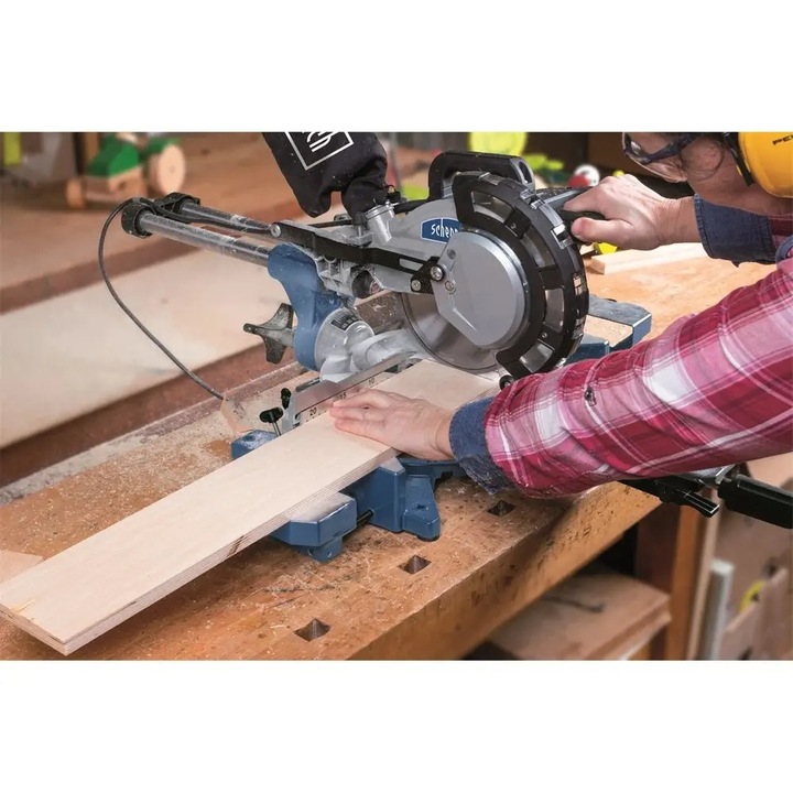 SCHEPPACH Piła ukośnica z posuwem Pilarka ukosowa HM216 + SOFT-START