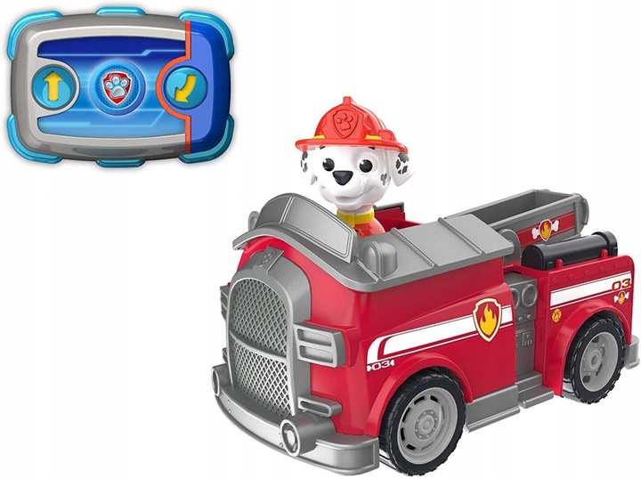 PSI PATROL MARSHALL POJAZD STRAŻ ZDALNIE STEROWANY