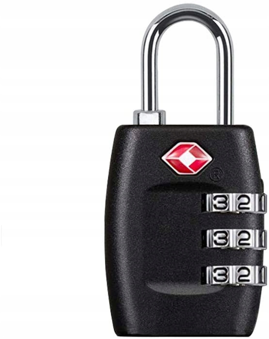 KŁÓDKA NA SZYFR TSA SYSTEM BAGAŻOWA DO WALIZKI