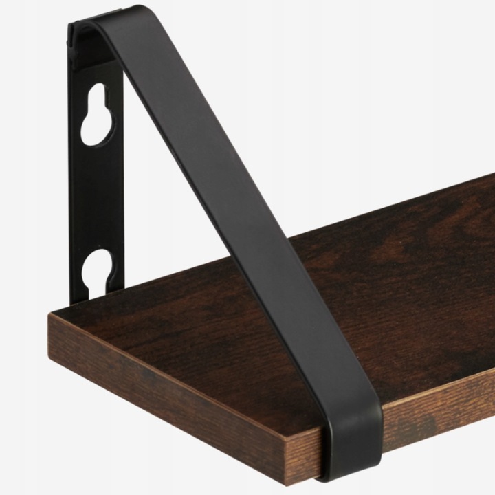 Zestaw półek ściennych wiszących rustic loft styl industrialny 3