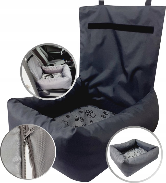 Fotelik samochodowy dla psa Transporter