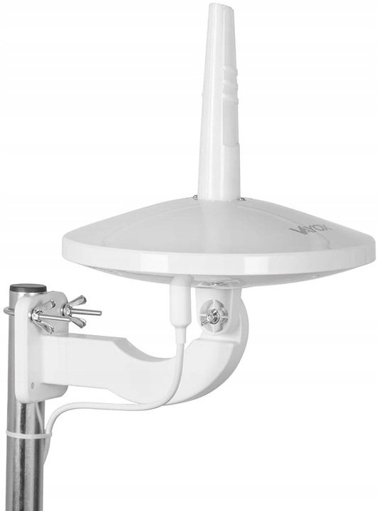 Antena dookólna Vayox Digital720 Combo VA0066 Wzmacniacz cyfrowy Biała