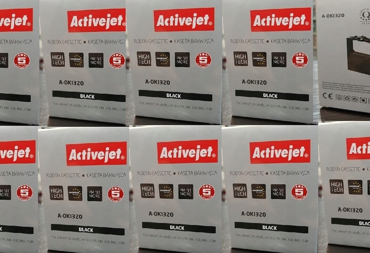 50xTAŚMA ActiveJet OKI ML320 321 390 3320 3321 oki320 3390 09002303 ml182