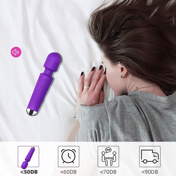 MASAŻER ŁECHTACZKI MOCNY WIBRATOR MAGICZNA RÓŻDŻKA STYMULATOR MAGIC WAND