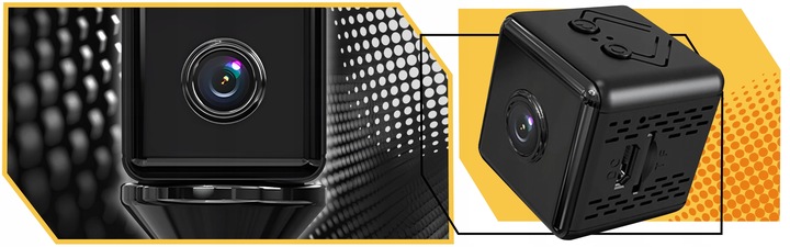 Mini kamera szpiegowska SMART detekcja ukryta kamerka Mała WIFI 4K