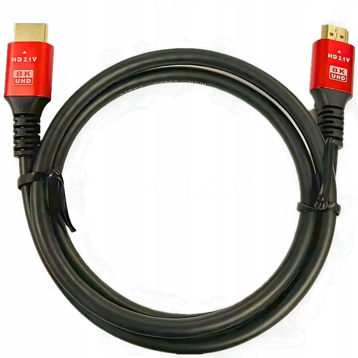 KABEL HDMI 2.1 8K 60Hz / 4K 120Hz UHD HDR eARC VRR 48Gbps SPEED