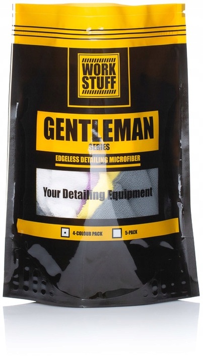 WORK STUFF Gentleman 4 Color Pack Zestaw Mikrofibr 40x40cm Bez Obszycia